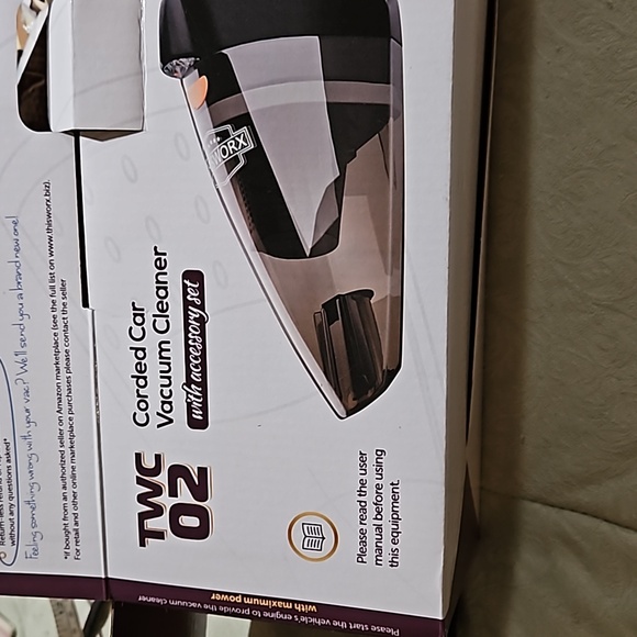 This worx  car vacuum nwot all parts and accessories included - Picture 2 of 5